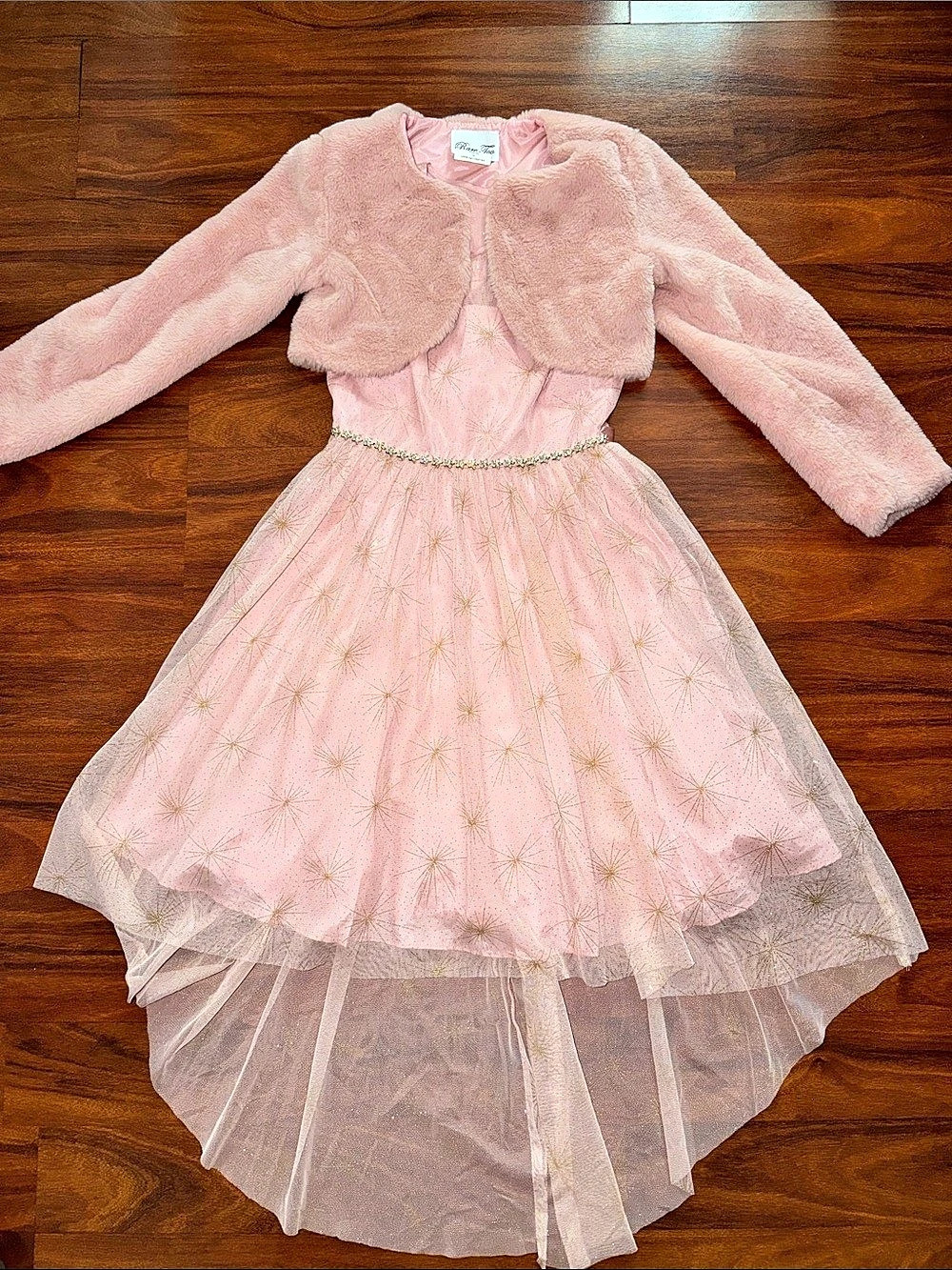 Girl' Rare Too Formal Pink Dress